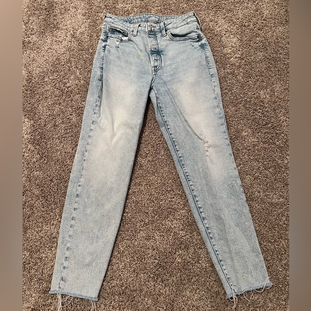 Old Navy, OG Straight, Ankle, Jeans, Distressed